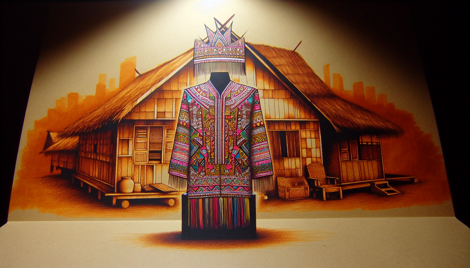 Pengukuhan Pengurus Dewan Adat Dayak Kabupaten Sanggau Masa Bakti 2024-2029