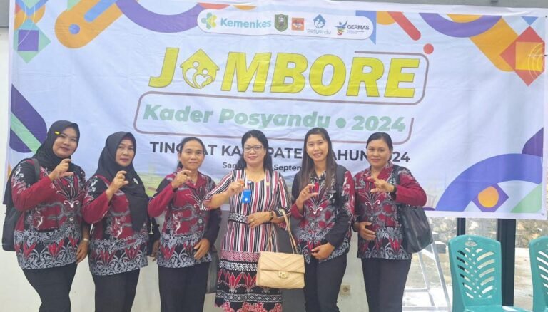 Kader Posyandu Desa Sosok Mengikuti Kegiatan Jambore Kader Posyandu Tingkat Kabupaten 2024