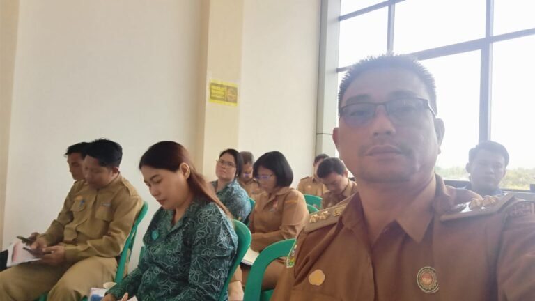 Kepala Desa Beginjan Hadiri Lokakarya Mini Lintas Sektor Bidang Kesehatan UPT Puskesmas Tayan