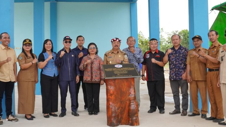 Bupati Sanggau Resmikan Gedung Pelayanan CU Sumber Kasih di Desa Kunyil