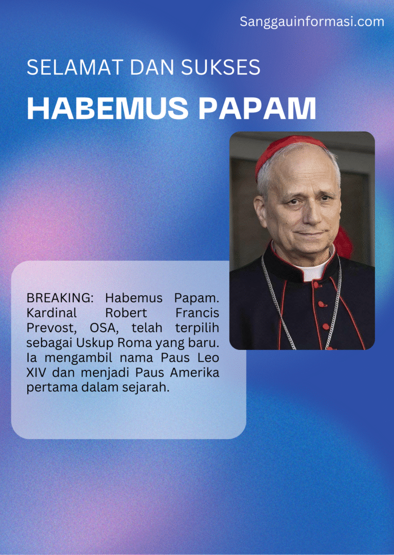 BREAKING: Kita memiliki Paus– Kardinal Robert Francis Prevost Terpilih sebagai Paus Leo XIV, Paus Amerika Pertama dalam Sejarah