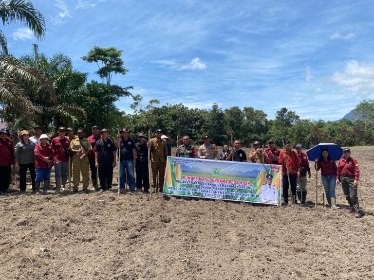 Launching Kegiatan Penanaman Jagung sebagai Upaya Pemerintah Desa Hilir dalam Mendukung Ketahanan Pangan Nasional 2025
