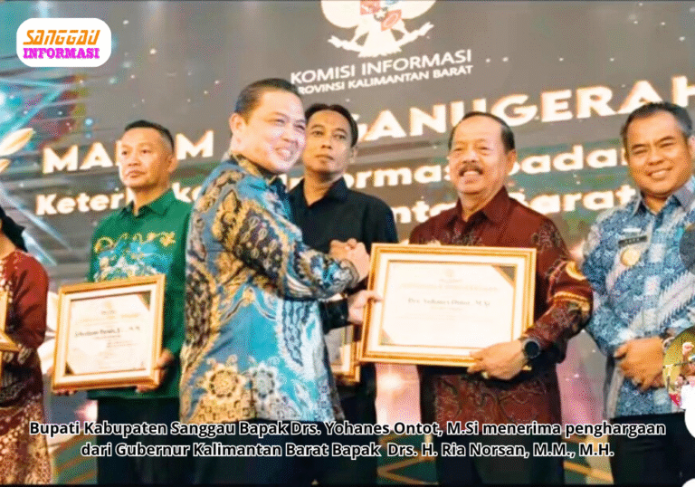 Prestasi Pemda Sanggau : Penganugerahan Keterbukaan Informasi Badan Publik 2025, apa saja yang di apresiasi? baca hingga selesai.