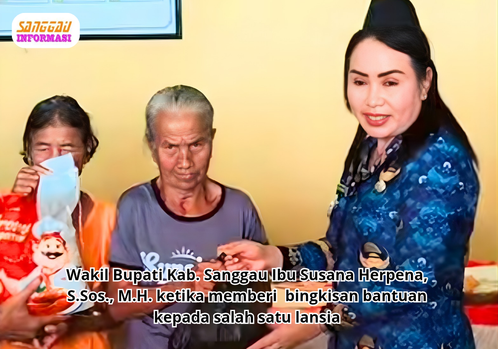 Wakil Bupati Sanggau Serahkan Bantuan Sosial untuk Lansia dan Penyandang Disabilitas