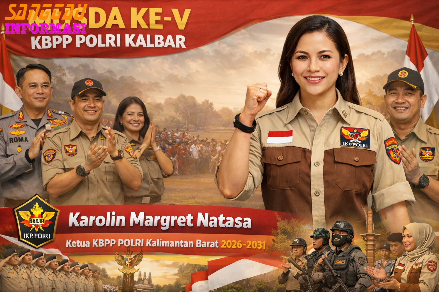Kepengurusan Baru KBPP Polri Kalimantan Barat 2026-2031