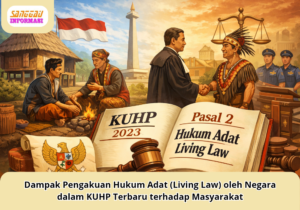 Dampak Pengakuan Hukum Adat (Living Law) oleh Negara dalam KUHP Terbaru terhadap Masyarakat