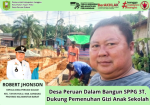 Desa Peruan Dalam Bangun SPPG 3T, Dukung Pemenuhan Gizi Anak Sekolah