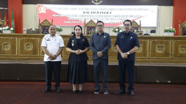 Rapat Paripurna Ke-11 DPRD Sanggau: Penyampaian Rancangan KUA dan PPAS Perubahan TA 2026